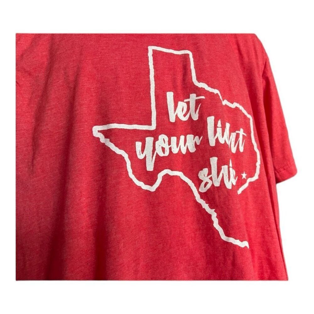 Brand New Unisex Let Your Light Shine Boutique Texas State Graphic Tee Shirt XL - Picture 2 of 2